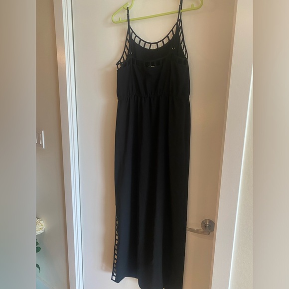 Nisse black Maxi dress size 10 - Picture 2 of 6